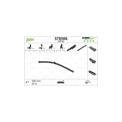 Lamela stergator VALEO 578506