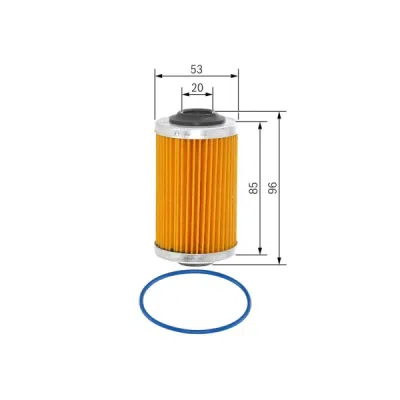Filtru ulei BOSCH F 026 407 109