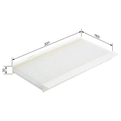 Filtru habitaclu BOSCH 1 987 432 076