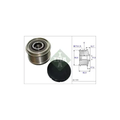 Sistem roata libera, generator INA 535 0154 10