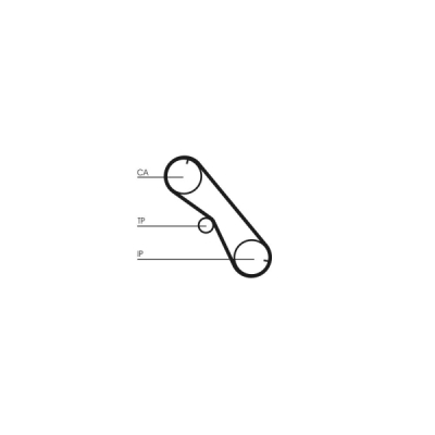 Set curea de distributie CONTINENTAL CTAM CT1089K1