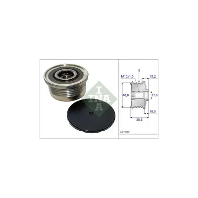 Sistem roata libera, generator INA 535 0048 10