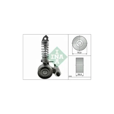 Intinzator curea, curea distributie INA 533 0085 30