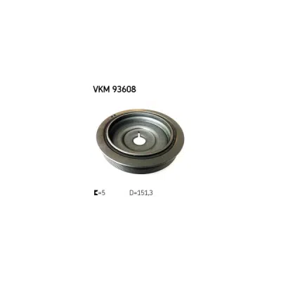 Fulie curea, arbore cotit SKF VKM 93608