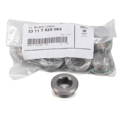 Piulita, buson umplere / golire cu o-ring - (M22x1,5-ZNS3) ORIGINAL BMW 33117525064