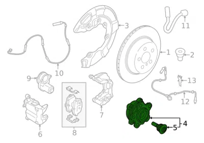 Set rulment roata ORIGINAL BMW 33406899175