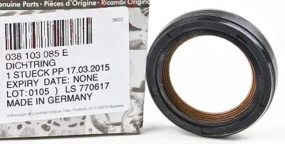 Simering arbore cotit fata [34x48x10mm] ORIGINAL VW GROUP 038103085E