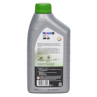 Ulei motor 0W20 ESP X2 1L MOBIL 153439