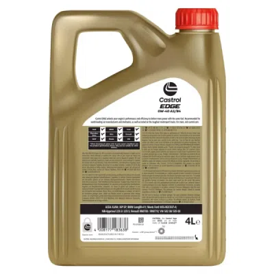 Ulei de motor CASTROL EDGE 0W-40 A3/B4 4L 15F6B5