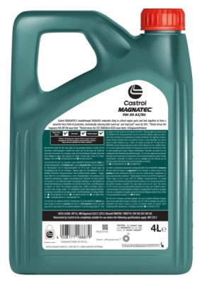 Ulei de motor CASTROL MAGNATEC 5W-30 A3/B4 4L 15F67E