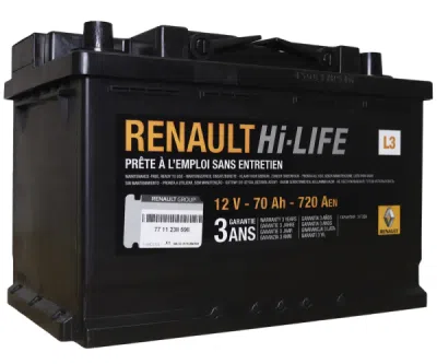 Baterie de pornire ORIGINAL RENAULT 77 11 238 598