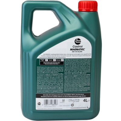 Ulei de motor CASTROL MAGNATEC 5W-40 A3/B4 4L 15F64A