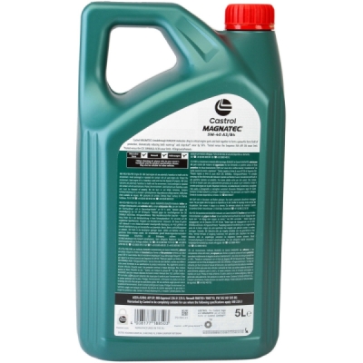 Ulei de motor CASTROL MAGNATEC 5W-40 A3/B4 5L 15F64B