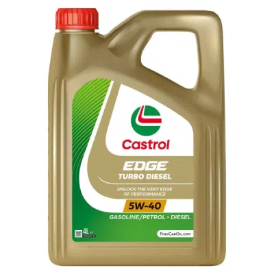 Ulei motor CASTROL EDGE TURBO DIESEL 5W-40 4L 15F819