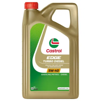 Ulei motor CASTROL EDGE TURBO DIESEL 5W-40 5L 15F81B