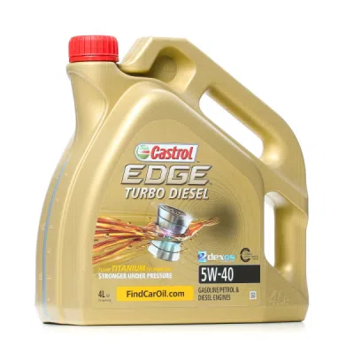 Ulei motor CASTROL EDGE TURBO DIESEL 5W-40 4L 1535BA