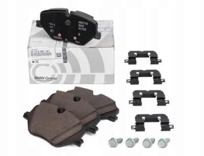 Set placute frana axa fata ORIGINAL BMW 34106897141