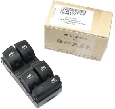 comutator, macara geam ORIGINAL VW GROUP 4F0 959 851F 5PR
