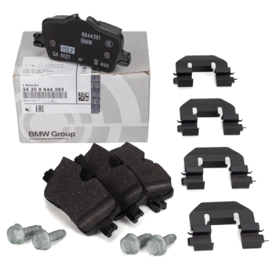 Set placute frana axa spate ORIGINAL BMW 34208844393