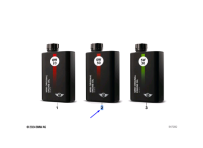 Ulei de motor 0W30 [LL-19 FE] 1L ORIGINAL MINI 83215B5ACA9