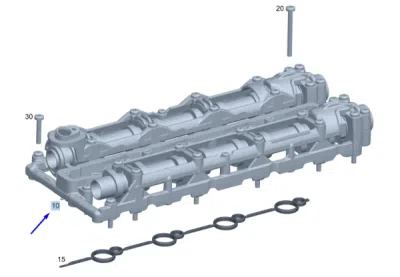 Modul ax came ORIGINAL MERCEDES A6540507801