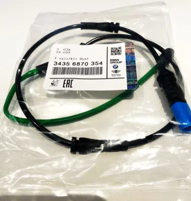 Senzor uzura placute de frana axa spate ORIGINAL BMW 34356870354