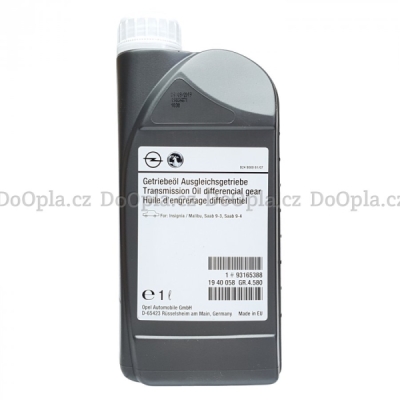 Ulei transmise diferential 1L ORIGINAL OPEL 1684243180