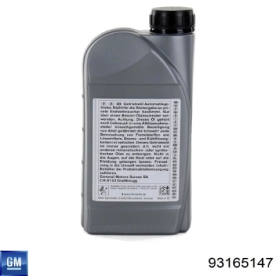 Ulei transmisie ATF 1L ORIGINAL GM 93165147