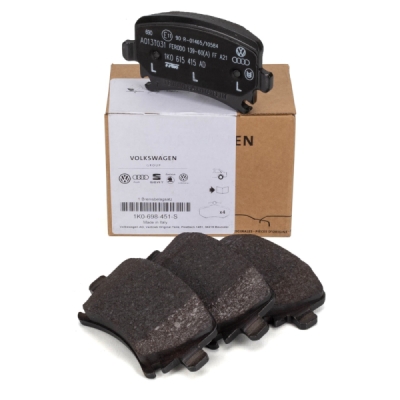 Set placute frana axa spate ORIGINAL VW GROUP 1K0698451S