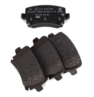 Set placute frana axa spate ORIGINAL VW GROUP 1K0698451S