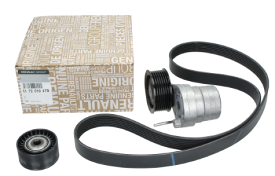 Set curea transmisie cu caneluri ORIGINAL RENAULT 117201947R