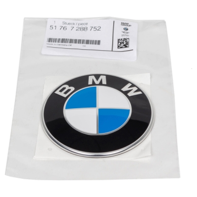 Emblema BMW 82 mm ORIGINAL BMW 51767288752