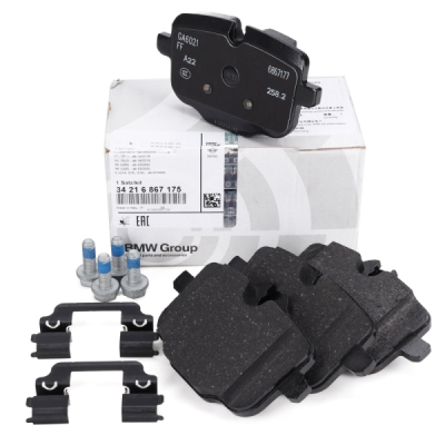 Set placute frana axa spate ORIGINAL BMW 34216867175