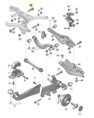 Surub ORIGINAL VW GROUP WHT001761