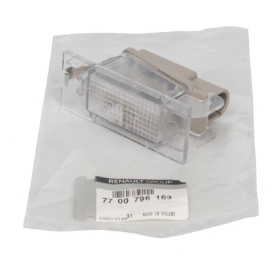 Lampa numar spate, stanga/dreapta ORIGINAL RENAULT 7700796163
