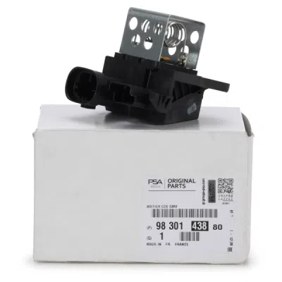 Rezistență în serie, motor electric (ventilator radiator) ORIGINAL PSA / PEUGEOT / CITROEN / DS / OPEL / GM