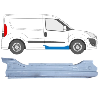 Set reparație prag dreapta, lateral, spre fata [Fiat Doblo 2010-2022] Polcar 304242-1