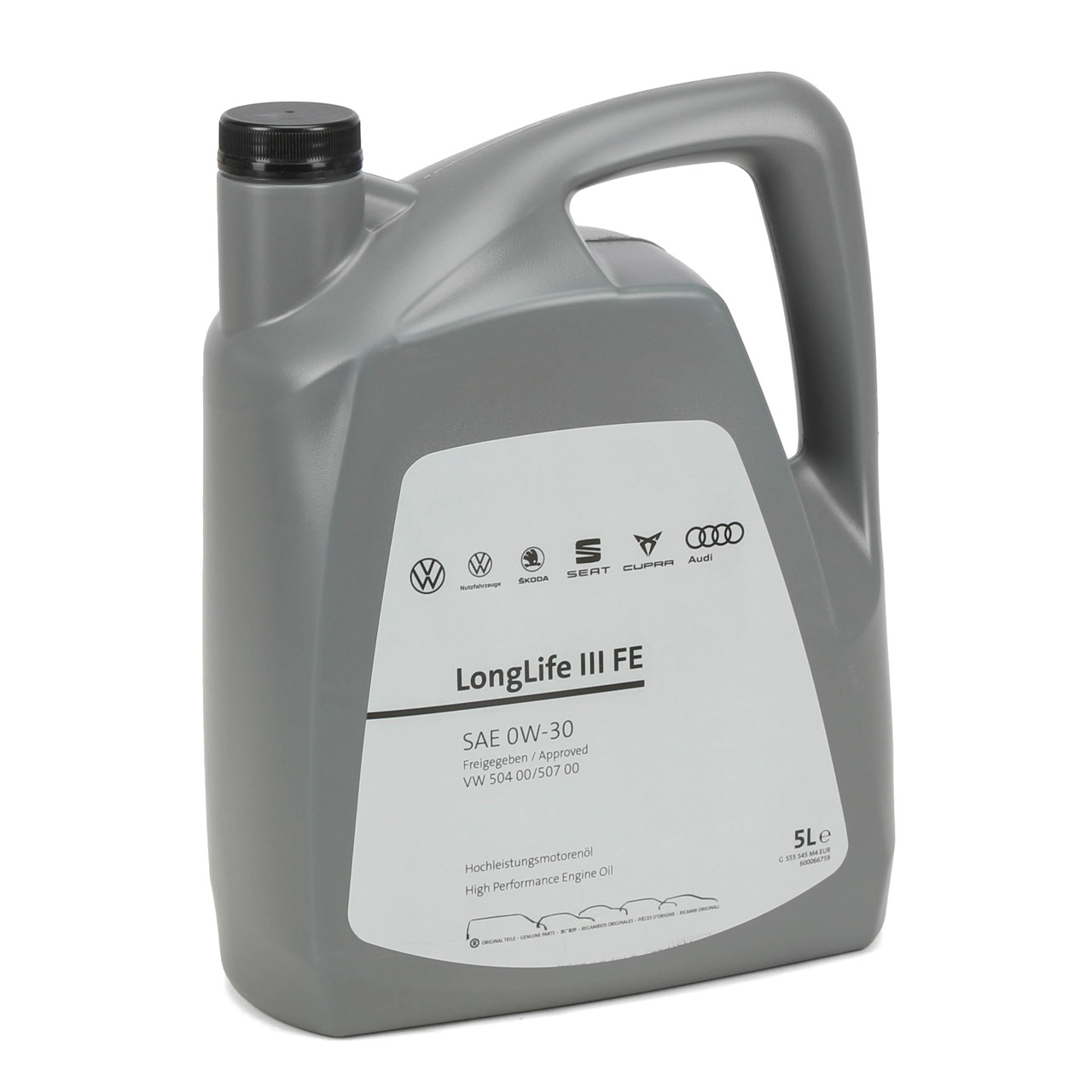 Ulei de motor 0W30 Longlife III [Multi-Logo] 5L ORIGINAL VW GROUP ...