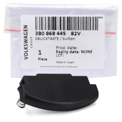 Buton negru capac cotiera ORIGINAL VW GROUP 3B086844582V