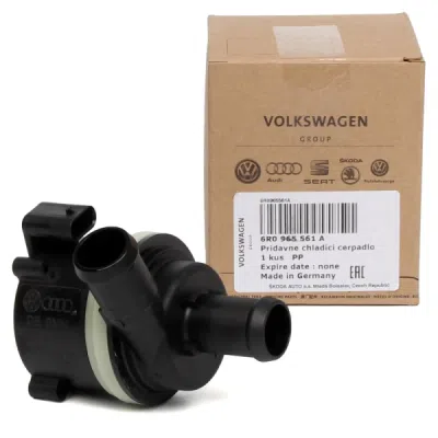 Pompă de apă suplimentară (circuitul apei de răcire) ORIGINAL VW GROUP 6R0 965 561A