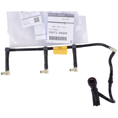 Furtun, supracurgere combustibil ORIGINAL NISSAN 1667100QAK