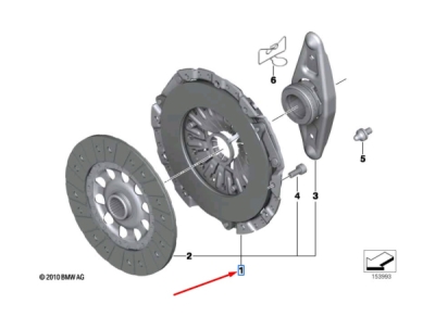 Set ambreiaj ORIGINAL BMW 21208631807