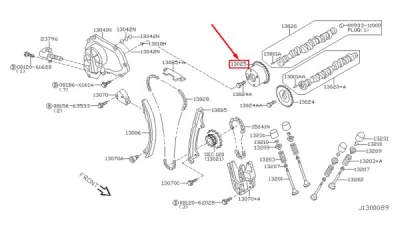Regulator faze distributie ax came evacuare ORIGINAL NISSAN 130255JG0A