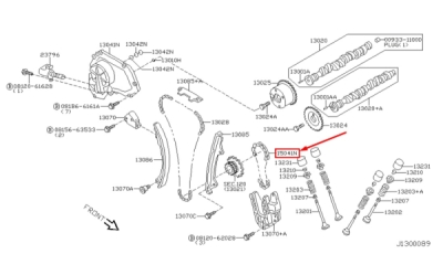 Lant arbori balansieri ORIGINAL NISSAN 150416N215