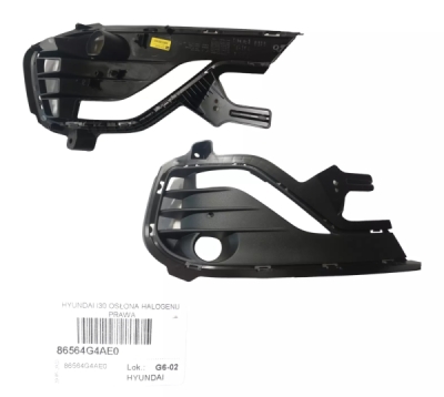 Grila proiector stanga ORIGINAL HYUNDAI / KIA 86563G4AE0