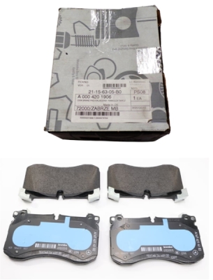 Set placute frana axa fata ORIGINAL MERCEDES A0004201906