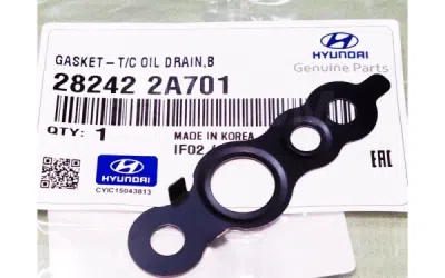 Garnitura etansare conducta ulei turbocompresor ORIGINAL HYUNDAI / KIA 282422A701