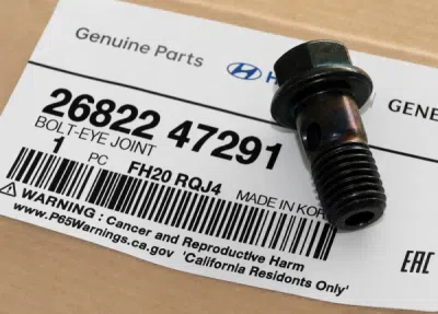Bulon imbinare conducte tubular ORIGINAL HYUNDAI / KIA 2682247291