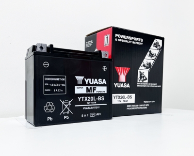 Baterie moto 12V 19Ah 270A YUASA AGM YTX20L-BS