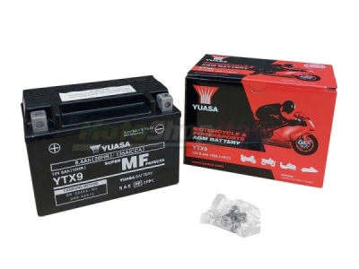 Baterie moto 12V 8Ah 135A YUASA AGM YTX9